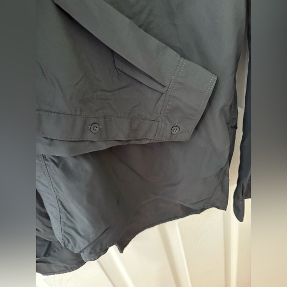 The North Face men’s nylon adjustable long sleeve button down collar grey XL - Picture 7 of 13